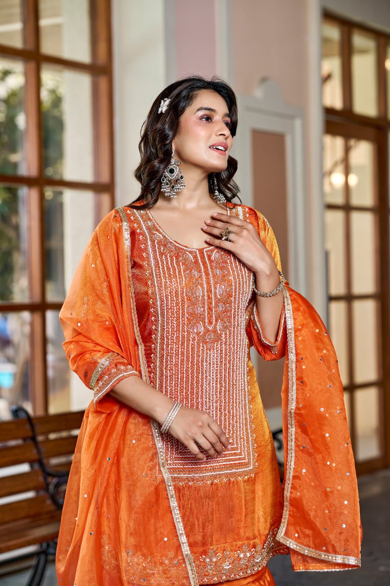 Ethnic wear look