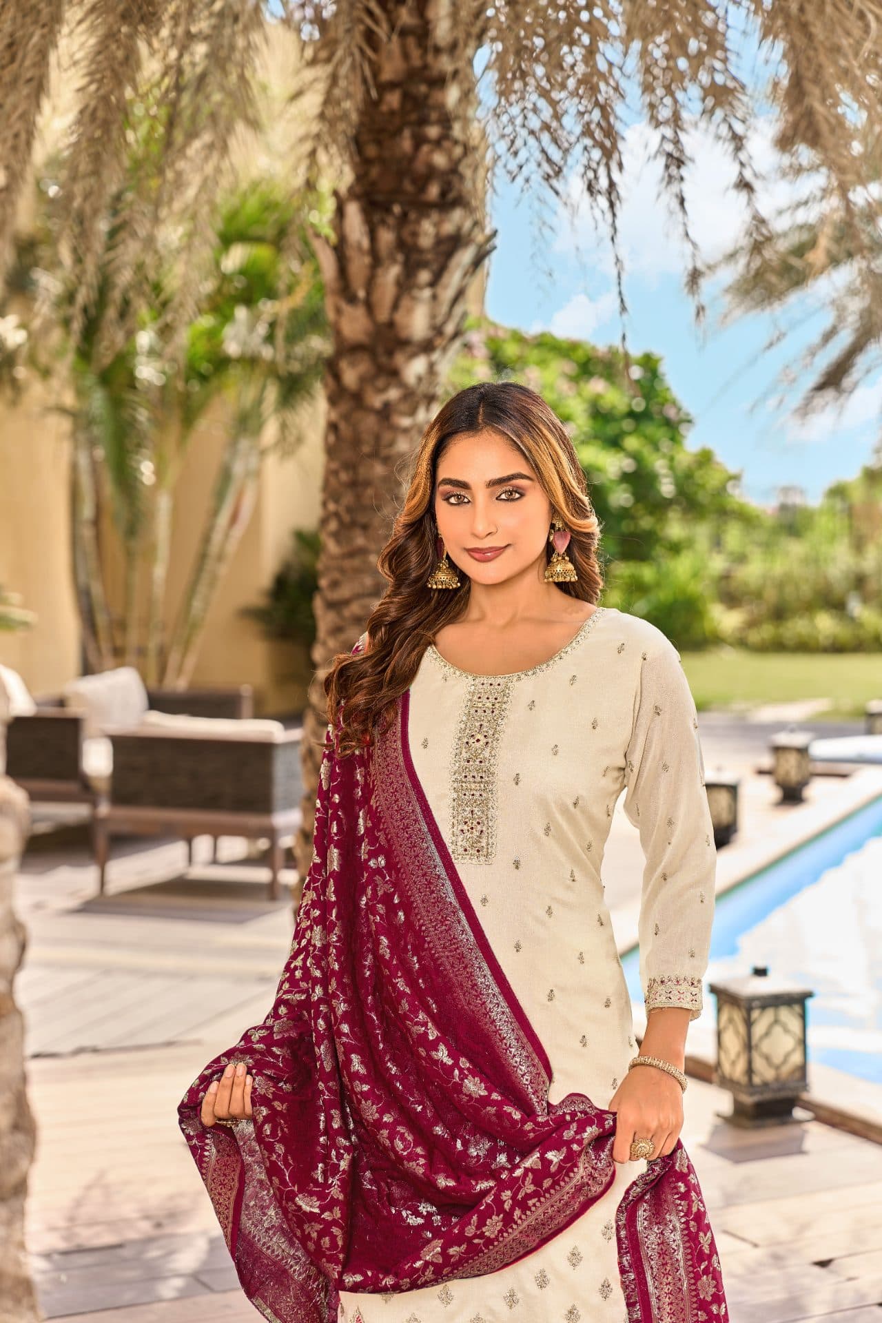 Ethnic wear look